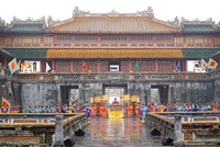 Đại Nội (Kinh thành Huế) là nơi thường xuyên diễn ra các sự kiện văn hóa quan trọng của tỉnh Thừa Thiên Huế.