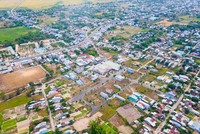 Điểm cuối của Đường vành đai phía bắc tỉnh Quảng Nam (thuộc địa phận thị xã Điện Bàn), kết nối với dự án Cầu Quảng Đà.