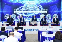 Các diễn giả tham dự Diễn đàn “Chuyển đổi số: Nhanh hơn, thông minh hơn, xanh hơn” do Báo Đầu tư tổ chức giữa tuần qua.