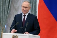 Tổng thống Nga Vladimir Putin. (Ảnh: AFP/TTXVN)