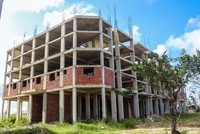 Dự án khu nhà ở dành cho người có thu nhập thấp tại Khu đô thị mới Điện Nam - Điện Ngọc đến nay vẫn chưa hoàn thành.