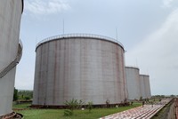 Hệ thống bồn chứa xăng dầu tại Tổng kho xăng dầu Soài Rạp- Hiệp Phước của NSH Petro.