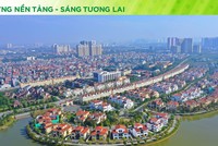 Khu đô thị mới Nam An Khánh, một trong những dự án do Sudico phát triển.