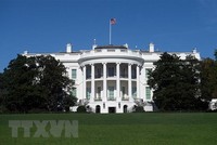 Nhà Trắng tại Washington, DC, Mỹ. (Ảnh: AFP/TTXVN)