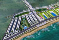 Phối cảnh dự án De Lagi - Bình Thuận, một trong hai dự án đang triển khai dở dang của NBB.