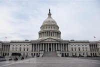 Tòa nhà Quốc hội Mỹ tại Washington, DC. (Ảnh: AFP/TTXVN).
