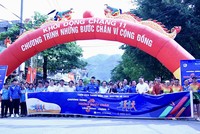 Chặng 11 - Những bước chân vì cộng đồng tổ chức phát động tại tỉnh Hòa Bình và có quy mô toàn quốc.