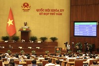 Trong phiên làm việc sáng 22/6, Quốc hội đã thông qua Luật Giao dịch điện tử. Luật này có hiệu lực thi hành từ ngày 1/7/2024.