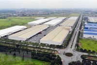 Một góc Khu công nghiệp và Đô thị VSIP Bắc Ninh. (Ảnh: Danh Lam/TTXVN)