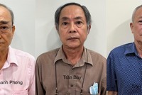 Các bị can trong vụ án. Ảnh: BCA.