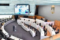 Quang cảnh một phiên họp Quốc hội Thái Lan tại Bangkok. (Ảnh: AFP/TTXVN).