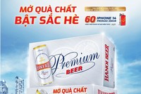 Chào hè rực rỡ - Bật nắp Bia Hanoi Premium với chương trình khuyến mại "Mở quà chất - Bật sắc hè"