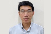 Ông Nguyễn Quang Linh thời điểm bị khởi tố. Ảnh: Bộ Công an.