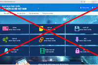 Giả mạo trang web Cổng dịch vụ công ngành Bảo hiểm xã hội Việt Nam