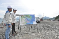 Dự án cảng Liên Chiểu đang được TP.Đà Nẵng đẩy nhanh tiến độ. Ảnh Hoàng Anh.