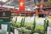 Gạo Cơm Việt Nam Rice xuất khẩu vào châu Âu.