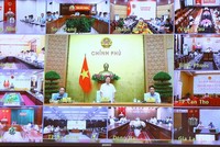 Phó Thủ tướng Trần Hồng Hà chủ trì cuộc họp trực tiếp kết hợp trực tuyến về dự thảo Nghị định sửa đổi, bổ sung một số điều Nghị định 44/2014/NĐ-CP của Chính phủ quy định về giá đất chiều ngày 7/8/2023.