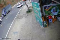 Hiện trường vụ tai nạn. (Nguồn: Báo Giao thông)