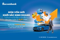Sacombank tung gói vay 11.000 tỷ đồng với lãi suất ưu đãi hỗ trợ khách hàng doanh nghiệp