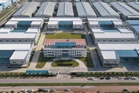 Nhà máy Foxconn tại Khu công nghiệp Quang Châu, Bắc Giang.