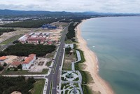 Tuyến đường ven biển tại TP. Tuy Hòa, tỉnh Phú Yên. Ảnh minh họa.