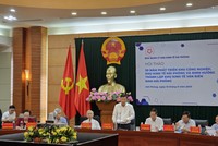 Ông Lê Trung Kiên, Trưởng ban Ban Quản lý Khu kinh tế Hải Phòng.