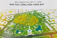 Quy hoạch chi tiết 1/500 khu vực công viên Thiên Bút.