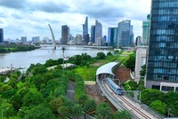 Các dự án mọc theo metro có mức tăng giá cao.