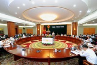 Phó thủ tướng Chính phủ Trần Lưu Quang phát biểu kết luận Hội nghị.