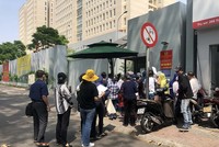 Nhiều khổ chủ đến nộp đơn tại cơ quan công an TP.HCM.