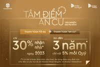 Masterise Homes ra mắt chính sách mới: Thanh toán tối đa 30%, nhận nhà ở ngay