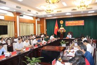 Quang cảnh phiên họp. Ảnh: NM.