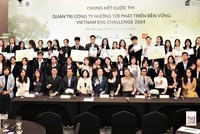 Vòng chung kết cuộc thi Viet Nam ESG Challenge 2024 diễn ra vào ngày 01/11 tại Hà Nội.