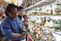 Nghệ nhân Nguyễn Văn Bình cả đời đam mê điêu khắc, hội họa