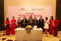 Công ty Chứng khoán Toàn Cầu ký thoả thuận hợp tác chiến lược với Dragon Holdings