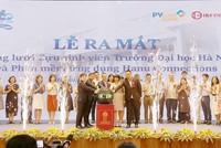 Nghi thức khởi động phần mềm ứng dụng Hanu Connections.