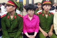 Huỳnh Thị Huyền Như tại tòa - Ảnh: Internet