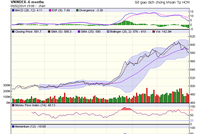 Biểu đồ kỹ thuật VN-Index. Nguồn: HOSE