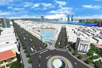 Phối cảnh Dự án Ngo Quyen Trade Center. Thông tin dự án: CTCP Đất Xanh Miền Trung: 422 đường 2/9, quận Hải Châu, TP. Đà Nẵng. Hotline: 0932 43 63 83. Website: datxanhmientrung.com