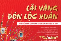 VietinBank triển khai chương trình “Lãi vàng đón lộc xuân”, lãi suất chỉ từ 7%/năm