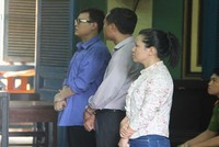 Các bị cáo tại tòa