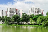 Không gian xanh mát tại Celadon City