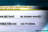 TP. HCM: Sẽ nêu tên thường xuyên doanh nghiệp nợ thuế từ 2016
