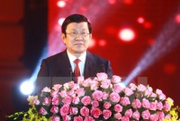 Chủ tịch nước Trương Tấn Sang. (Ảnh: Doãn Tấn/TTXVN)