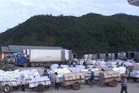 Tiếp tục tái xuất, chuyển khẩu hàng hóa qua Lối mở Nà Lạn 