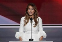 Bà Melania Trump, vợ ứng viên tổng thống Mỹ của đảng Cộng hoà Donald Trump. Ảnh: Reuters