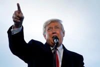 Tổng thống đắc cử Mỹ Donald Trump. Ảnh: Reuters