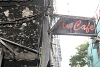 Ảnh hiện trường vụ cháy quán cà phê khiến 6 người chết ở Sài Gòn