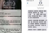 Nhiều thuê bao Viettel nhận được tin nhắn ký tự lạ