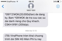 Cảnh báo tin nhắn lừa đảo trúng thưởng